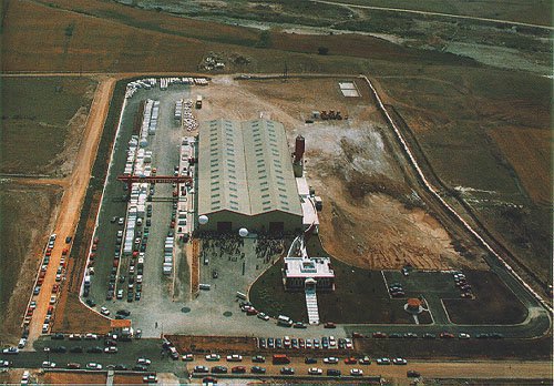 Aerial View of the factory