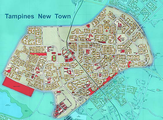 Tampines New Town Street Directory