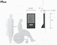 Miko Plus Kiosk Line Drawing