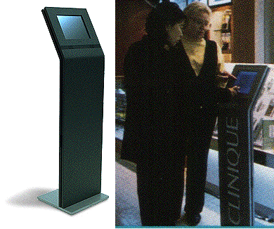 Miko Plynth kiosk diagram and photo