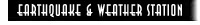 [The Earthquake and Weather Station]