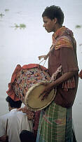 Drummer on the Ganges