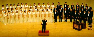 [Tokyo Kantorei's stage (JPEG)]