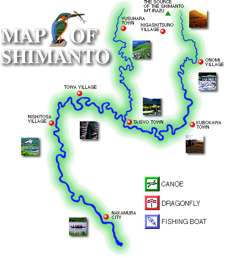 MAP OF SHIMANTO